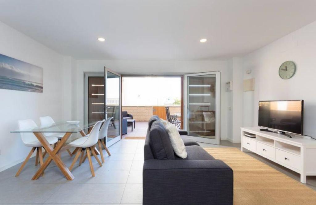 Modern Seafront Flat With A Private Garage Apartamento El Médano Exterior foto